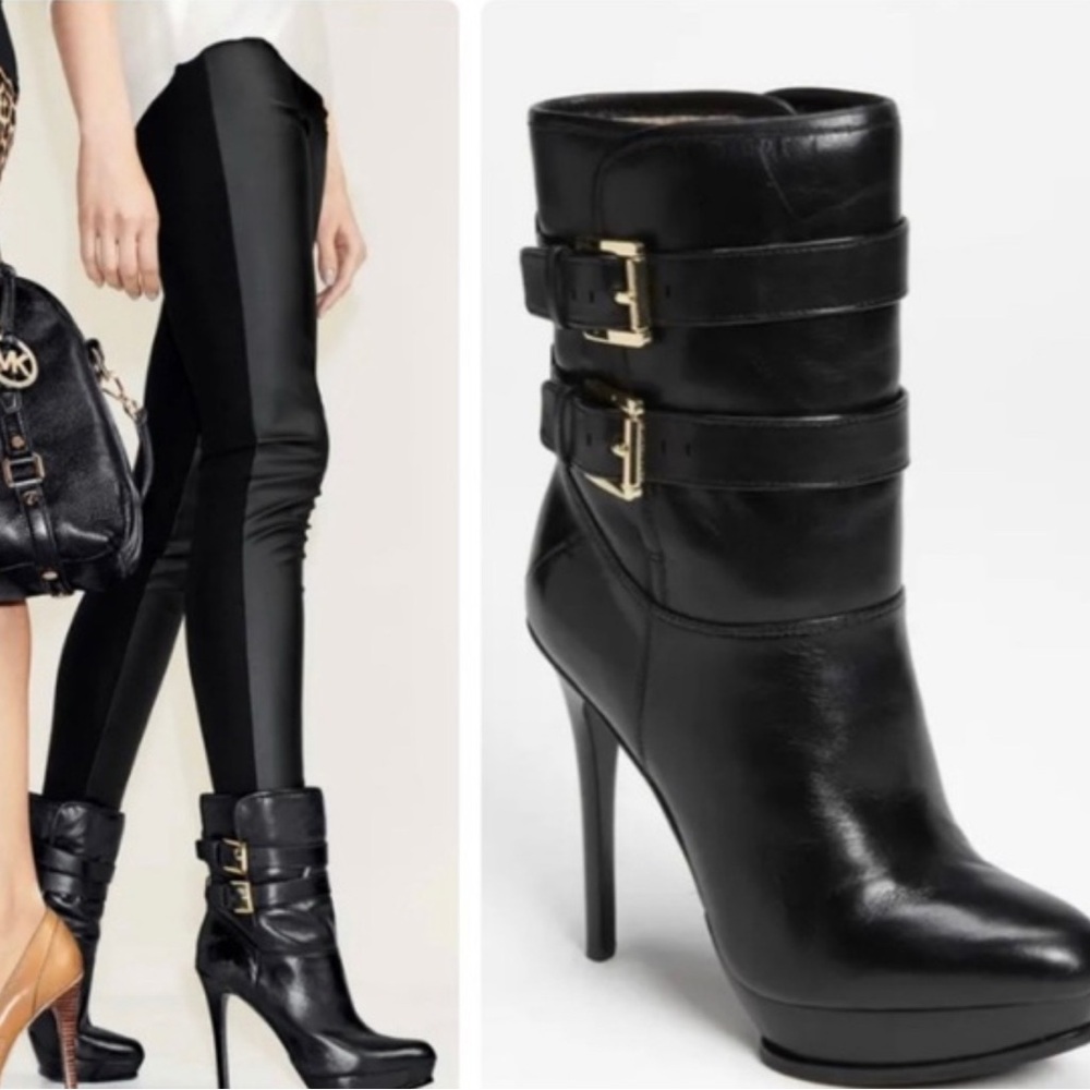 Michael by Michael Kors, black women Mae Boot size 7M, Good condition